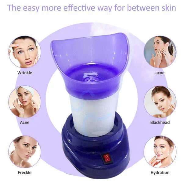 Steam Facial Steamer & Inhaler – Deep Cleansing & Skin Hydration