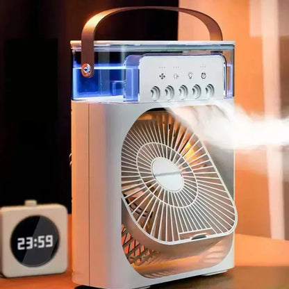 Portable Mist Air Conditioner Fan - Rechargeable